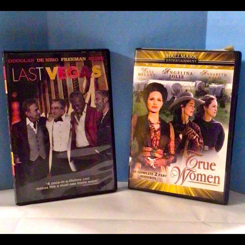 2 DVD, Las Vegas (PG-13), True Women 2-part miniseries(PG-13)
